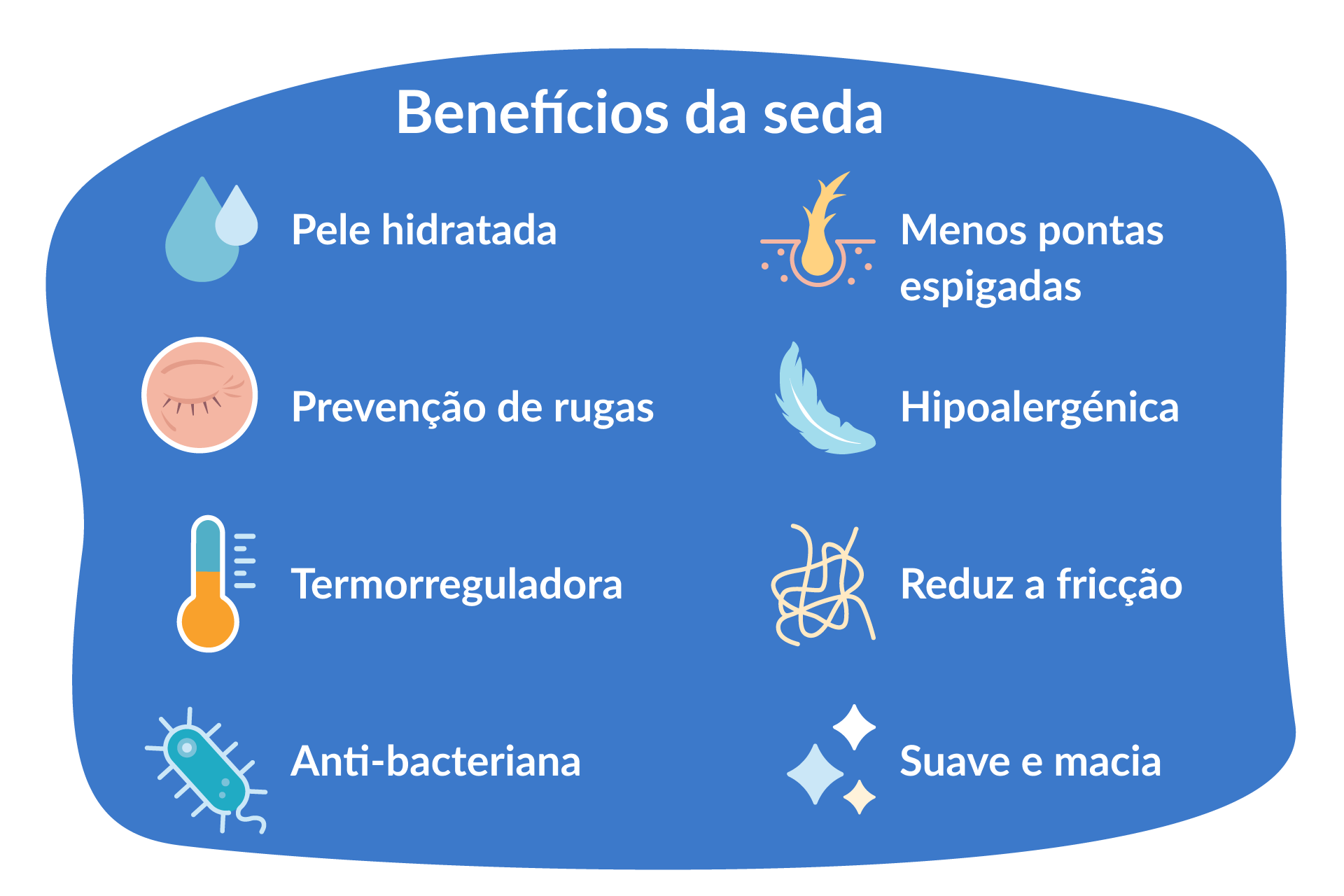 benefícios da seda
